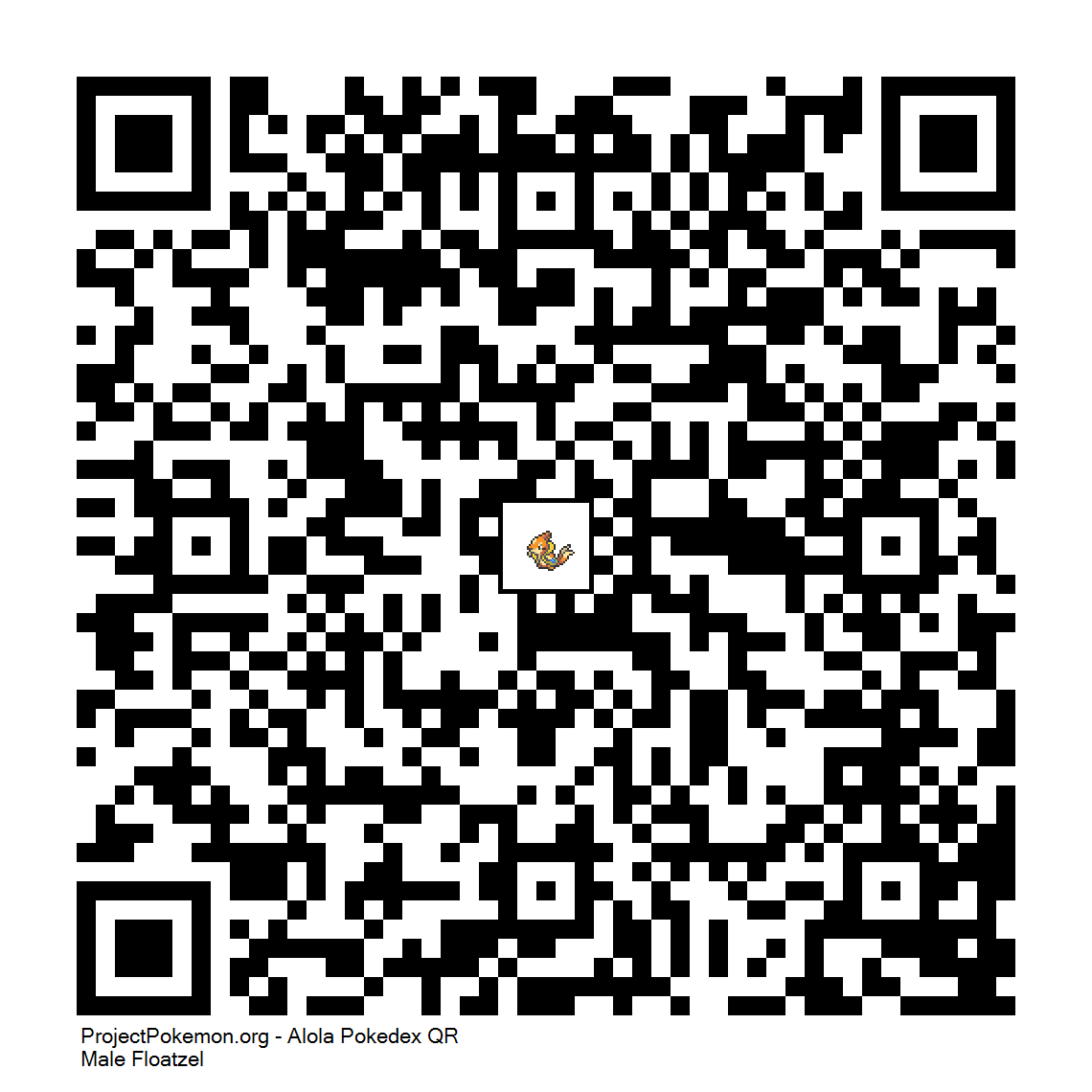 Cdigo QR de Floatzel